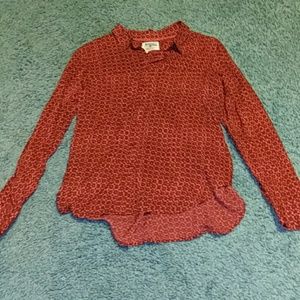 Anthropologie NWT Holding Horses Blouse Size 4